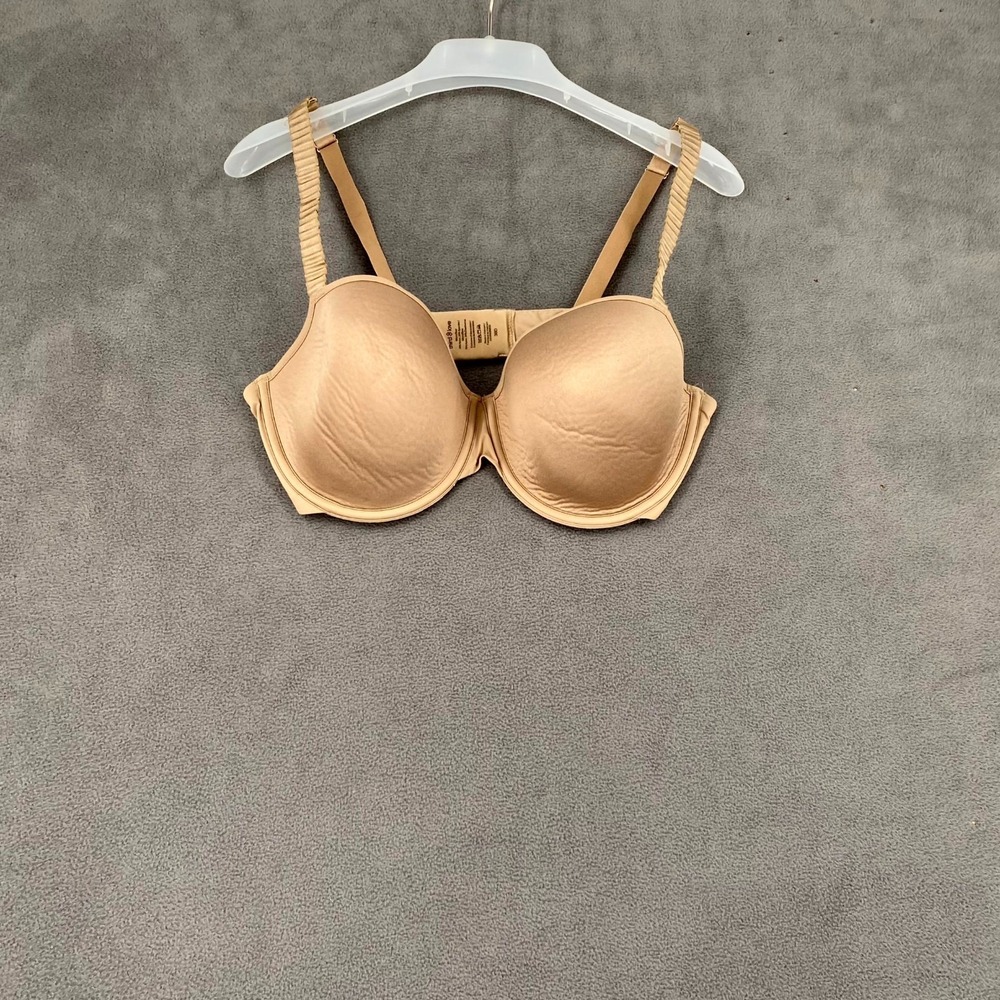 ThirdLove 24/7 Classic T-Shirt Bra Womens 36D Tan Foam Comfort Adjustable Straps